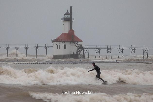 Must See: Thrilling Photos Of Lake Michigan Surfers