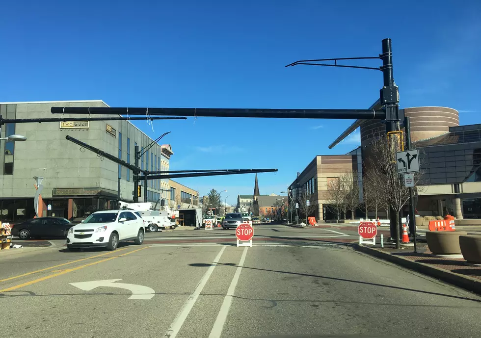 Crews Working Capital and Michigan Intersection This Week