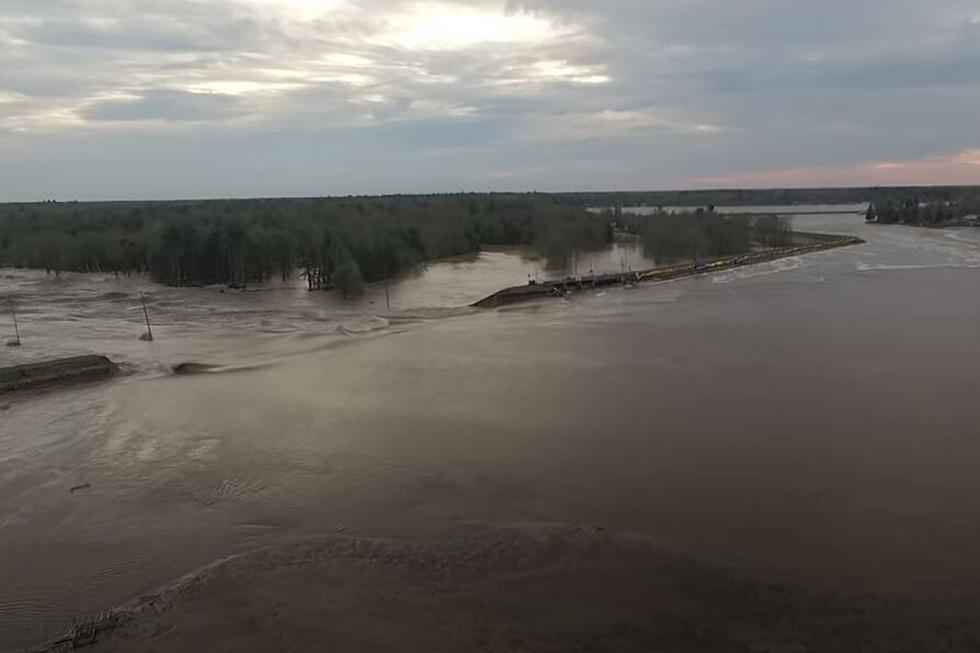 Midland Drone Operator Captures Before & After Footage Of Dam Failure
