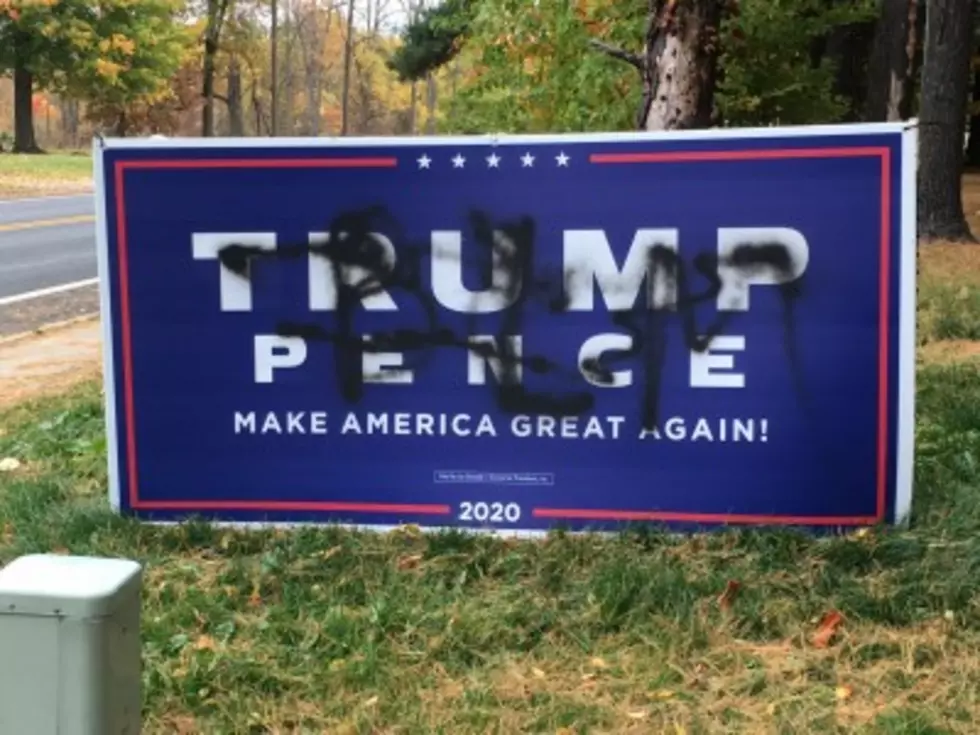 Democratic Chairman Election Official Caught Stealing And Defacing Trump Yard Signs