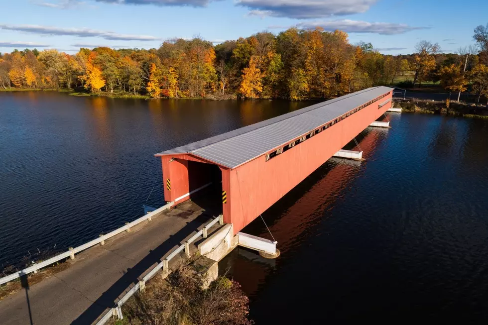 Take A Virtual Fall Color Tour Of The Centreville Covered Bridge