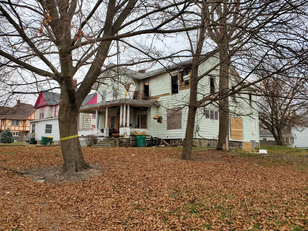 Vacant Home Ravaged By Fire