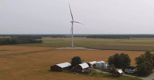 New Wind Farm Online North Of Lansing