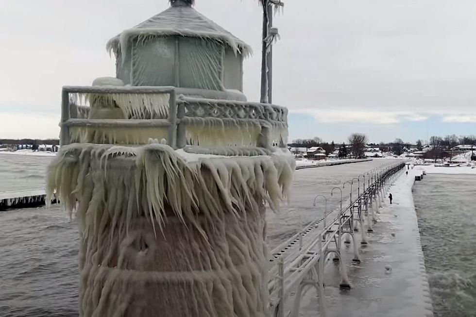 Video Shows the Beauty of the Frozen South Haven Lighthouse