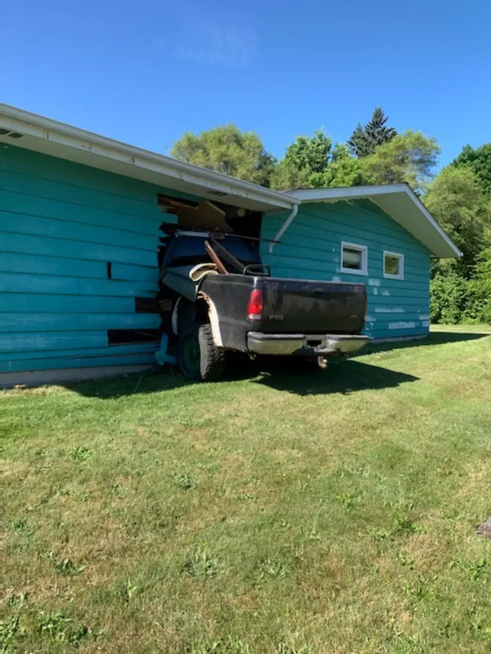 Truck Crashes Into A Springfield Business Causing A Huge Gas Leak