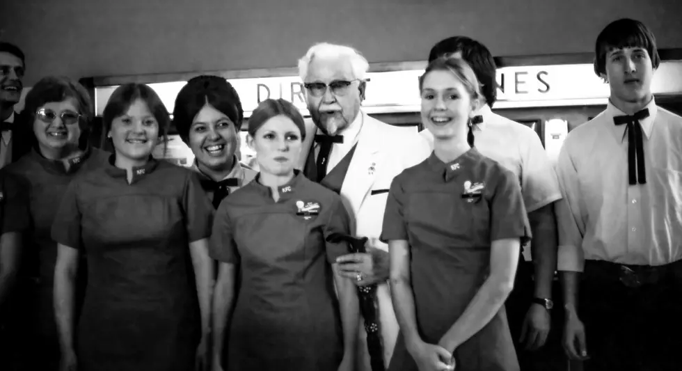 Colonel Harland Sanders in Kalamazoo, Michigan