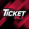 95.3 The Ticket logo