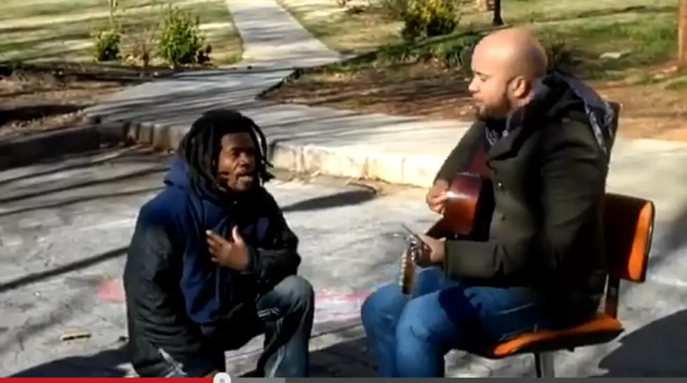 Homeless Man Joins Music Video – So Amazing!
