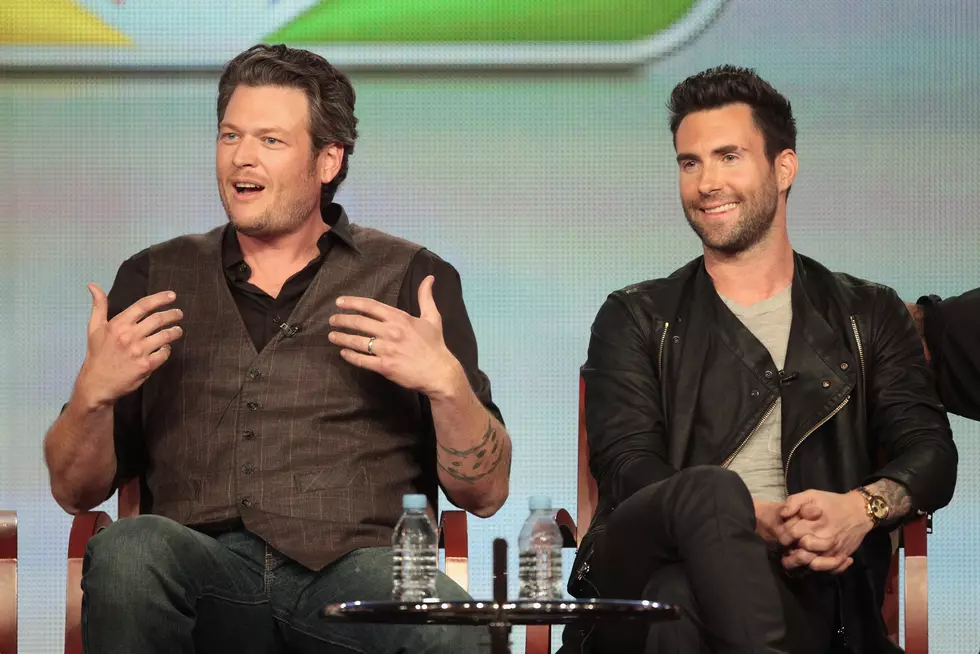 Check Out The Big Sexy Gift Adam Levine Got For Blake Shelton