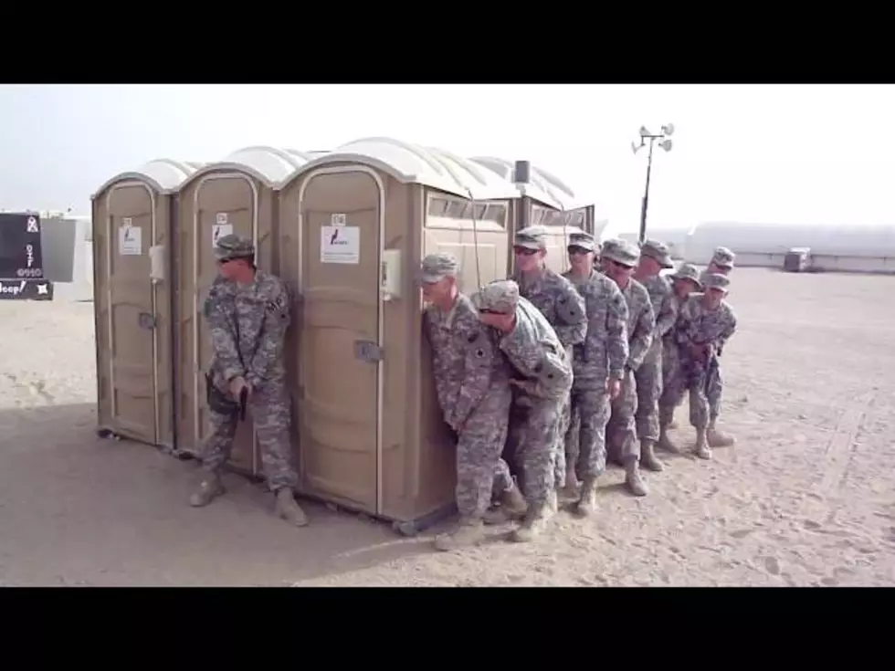 How Many Soldiers Can You Fit In A Porta Potty? [VIDEO]