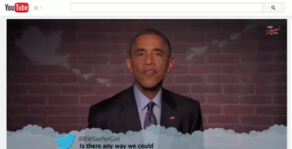 WATCH The President Read &#8216;Mean Tweets&#8217;