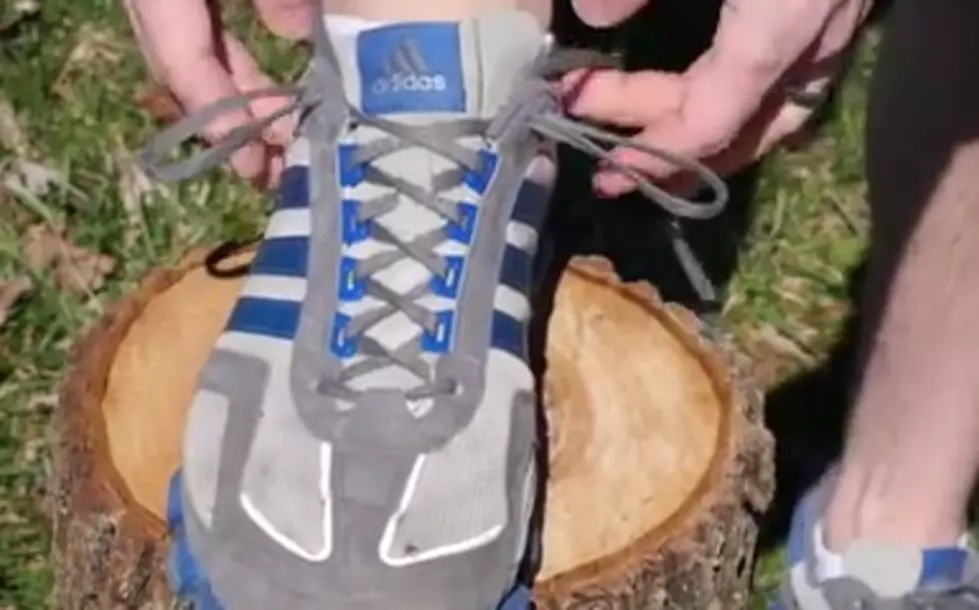 This Is What Those Extra Holes In Your Shoes Are For! [WATCH]