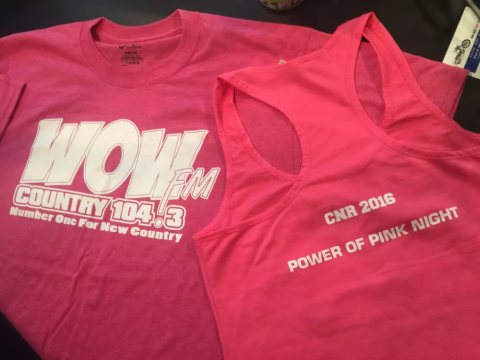 CNR Power of Pink Night T-Shirts