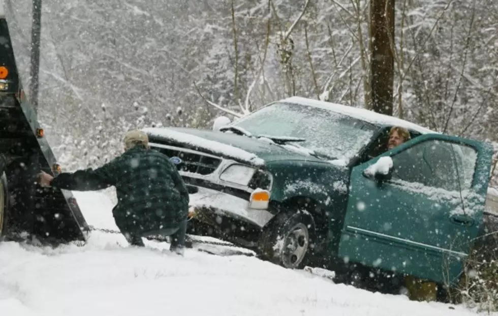 Boy Buried in Snow Hit By Truck