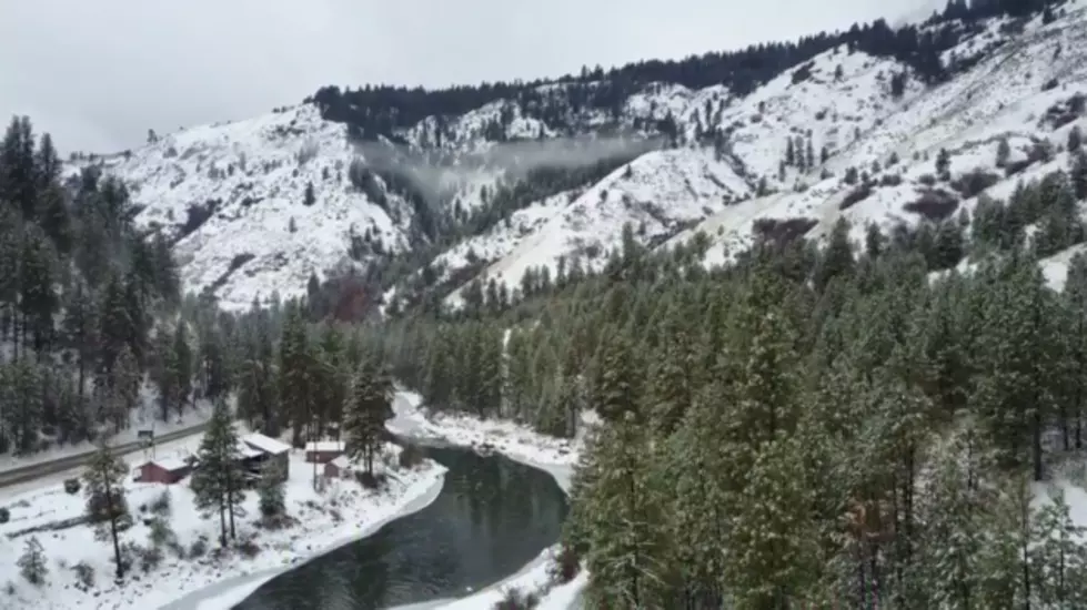 The Most Beautiful Winter Drive in Idaho