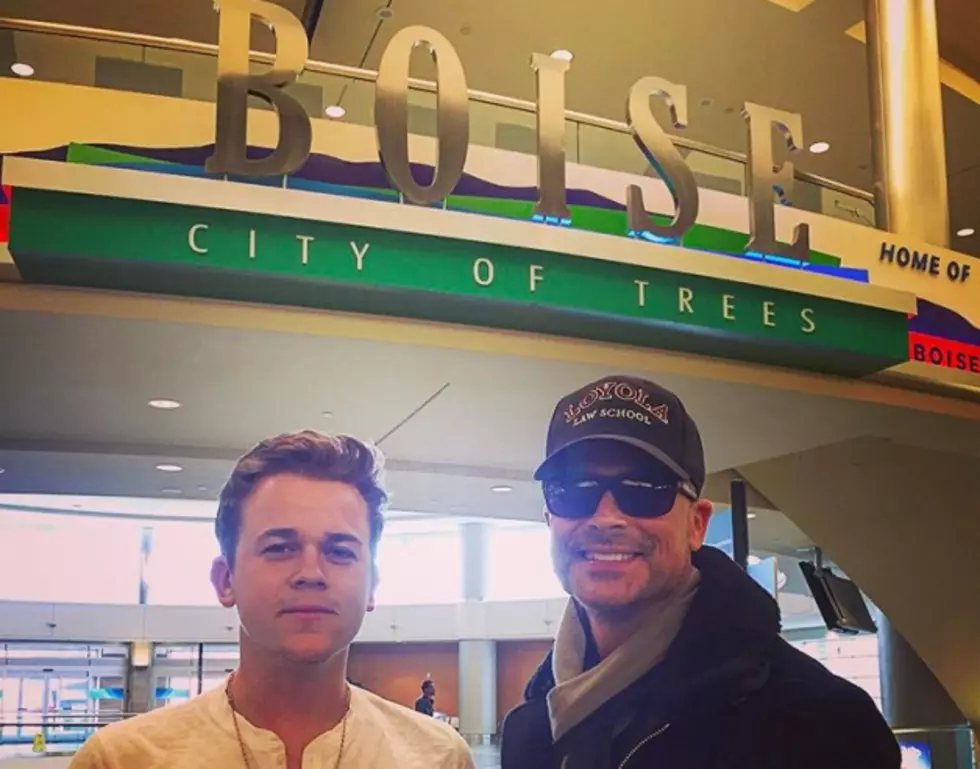 Rob Lowe Spotted in Boise