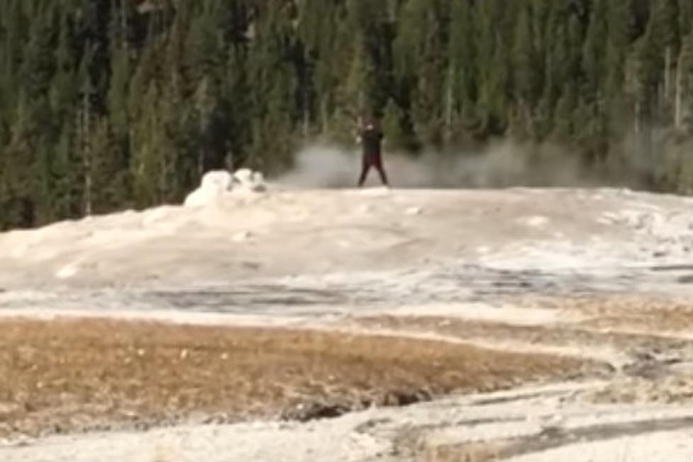 Man Arrested For Peeing In Old Faithful