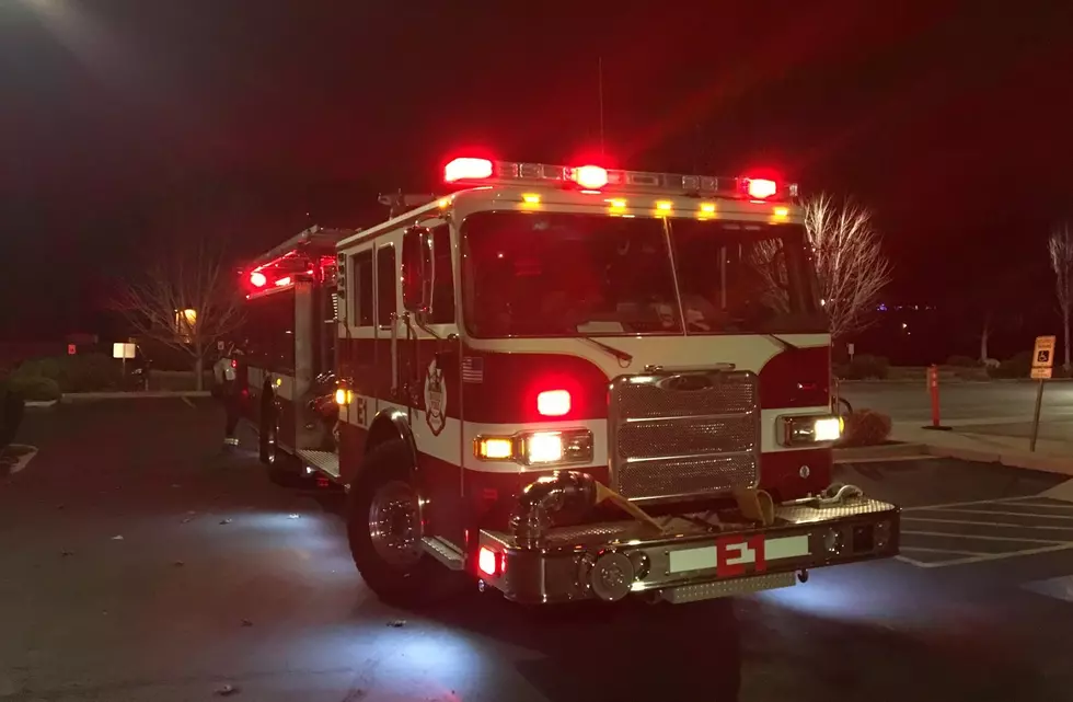 Meridian Strip Mall On Fire