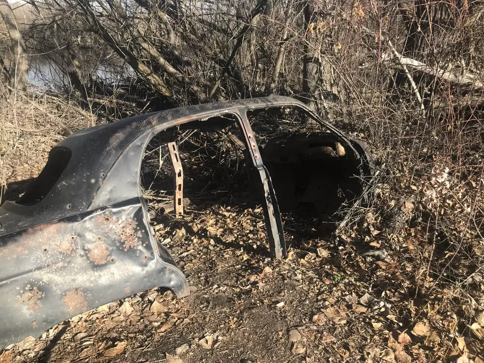 Dozens of Abandoned Cars Along Eagle Walkway