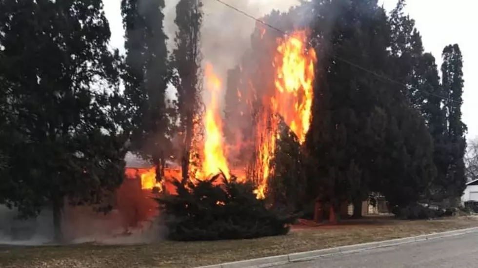 TMSG: Man Saves Wife From Approaching Wildfire Via Security Camera