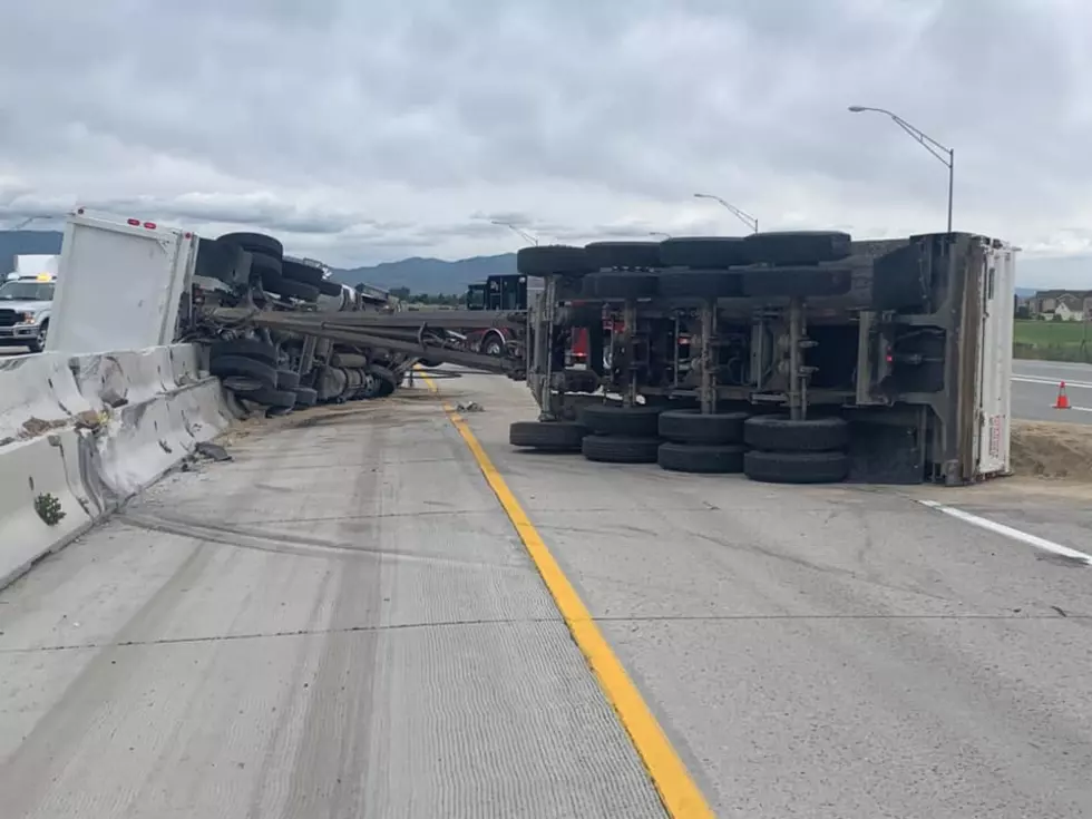 I-84 At Standstill Because Of Dump Truck Rollover