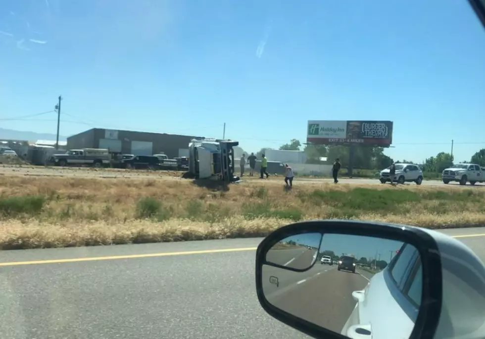 I-84: Semi Truck Crash, All Lanes Blocked