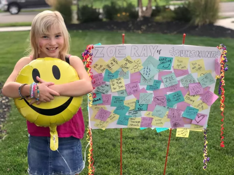 Sweet Eagle Girl Battling Cancer Gets Encouraging Cards from Around World
