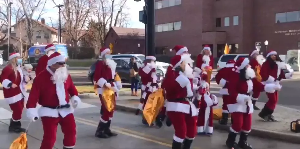 St. Luke’s Children’s Hospital Get Santa Flash Mob