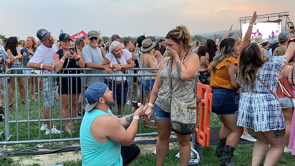 Proposal at Expo Idaho’s Gabby Barrett Concert in Boise – Photos and Video