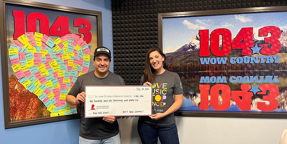 Thank You Treasure Valley and WOW Listeners! $101,086 Raised for St. Jude Through Our Annual Radiothon