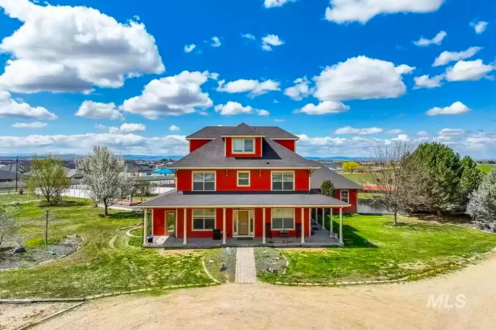 This $1.7 Million Home in Meridian is Sliding Barn Door Central haha!