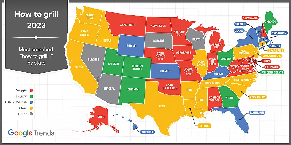 A map visualization of the latest study from Google Trends. (Data source: Google Trends)