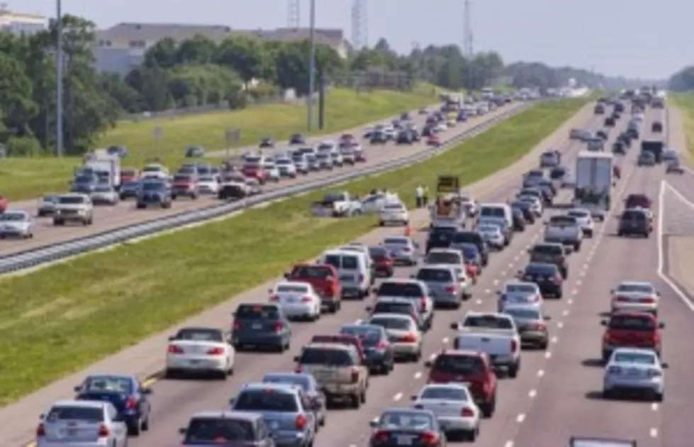 Freeway Crash Slows Traffic