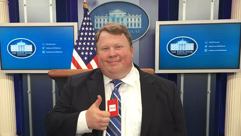 Kevin Miller Visits The White House Press Briefing Room Video