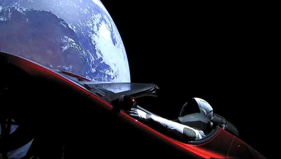 Watch The Starman in Space Here!