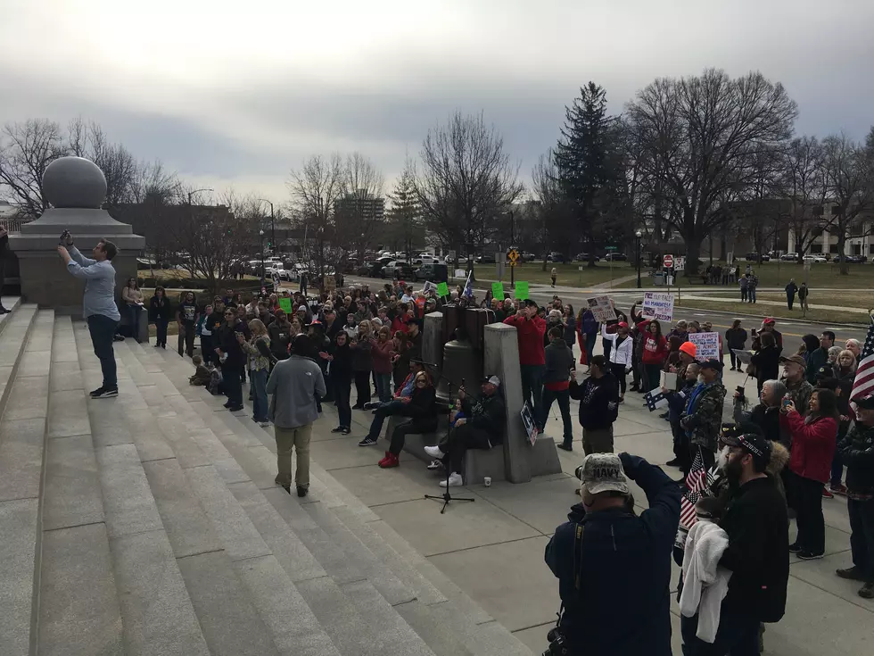 Idaho Mask Burning Rally Photos