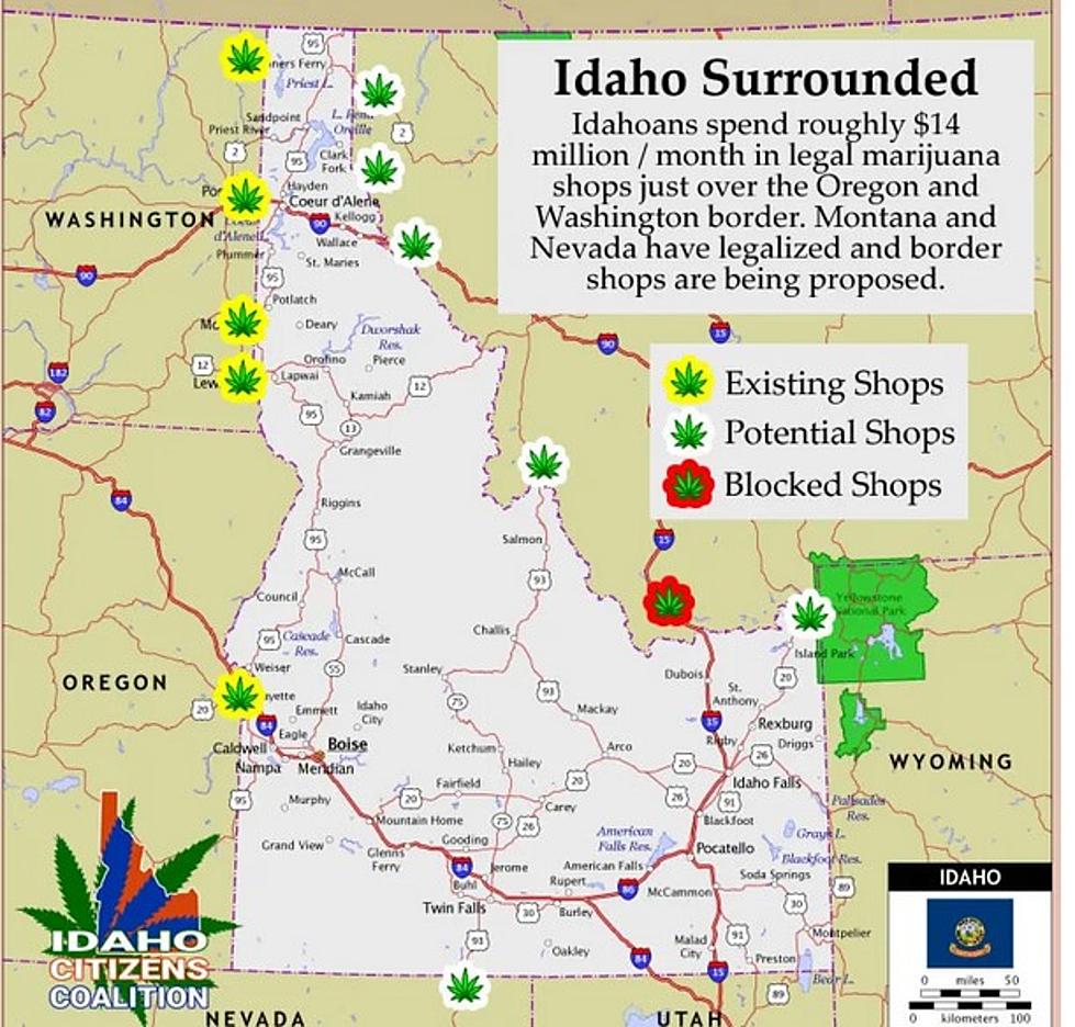 Idaho Surrounded By Pro Pot Purveyors