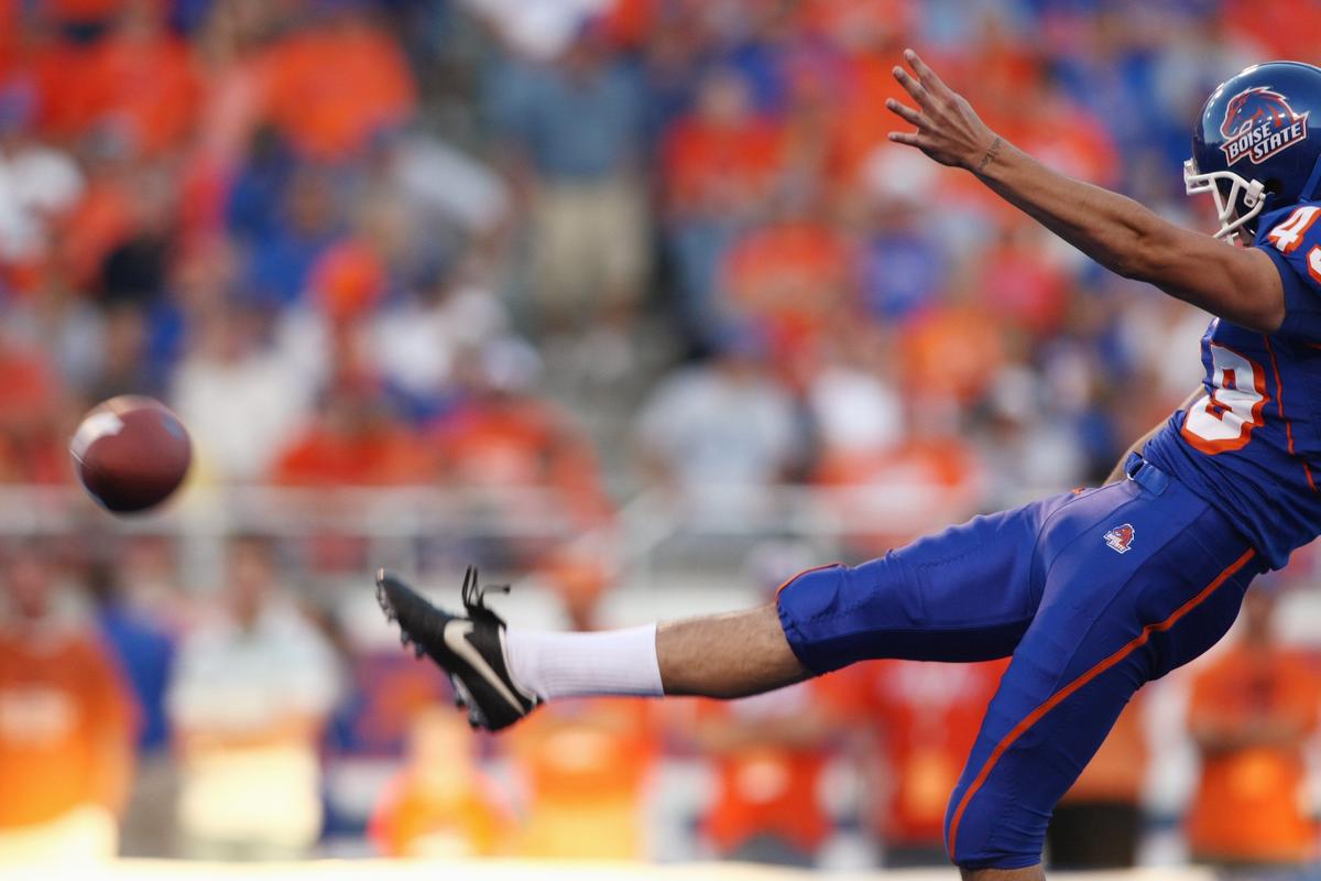 Boise State Punter's Charity Punt Drive