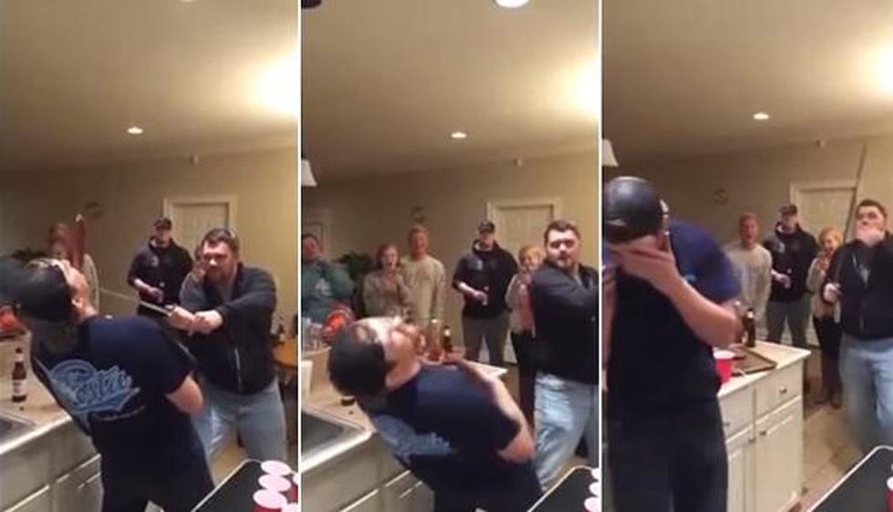 WATCH: Guy Chops Friend’s Nose Off