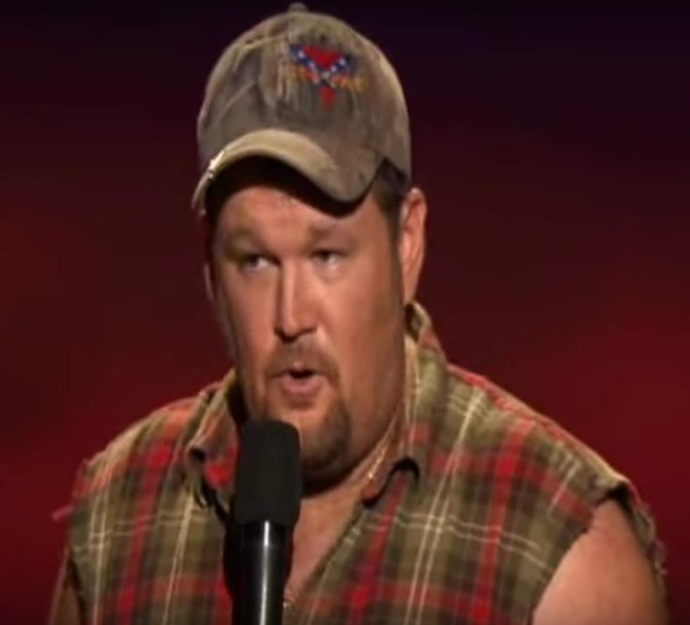 Larry the Cable Guy Breaks Guys Arm While Arm Wrestling