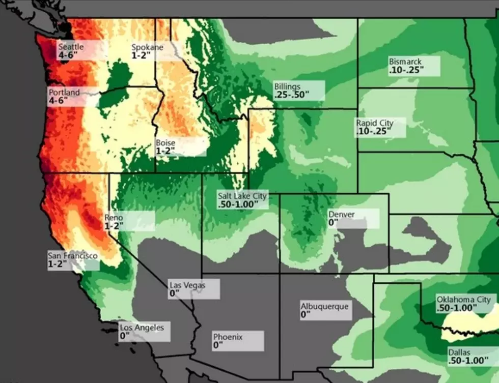 Heavy Rain & Wind in The N.W.