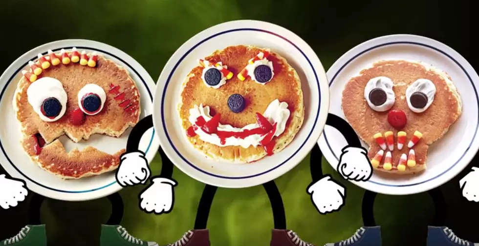 FREE Scary Face Pancakes at IHOP!