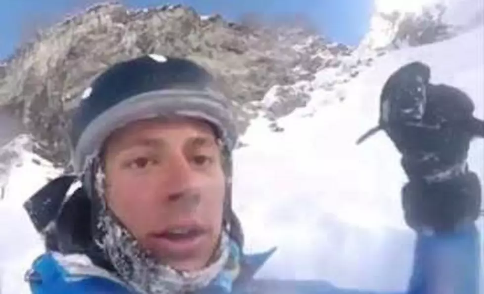 Man Accidentally Skis off 150 Foot Cliff &#038; Lives to Tell About It   [Video]