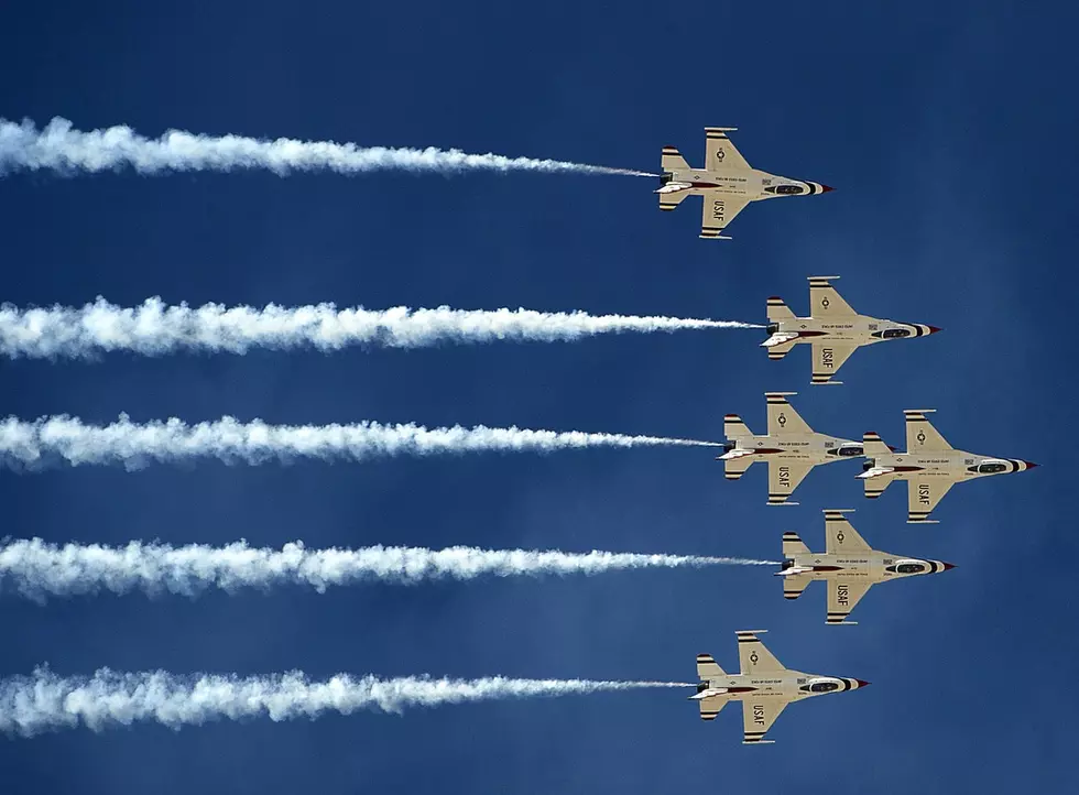 U.S. Thunderbirds at Gowen Thunder Airshow This YEAR