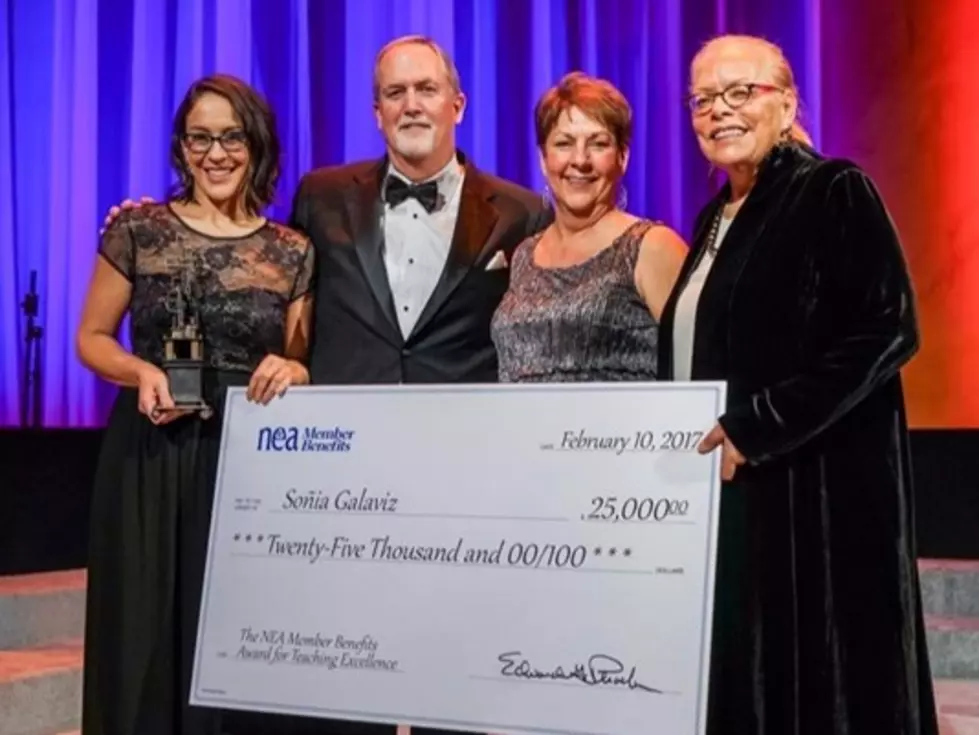 Boise Teacher Receives National Honor and Award