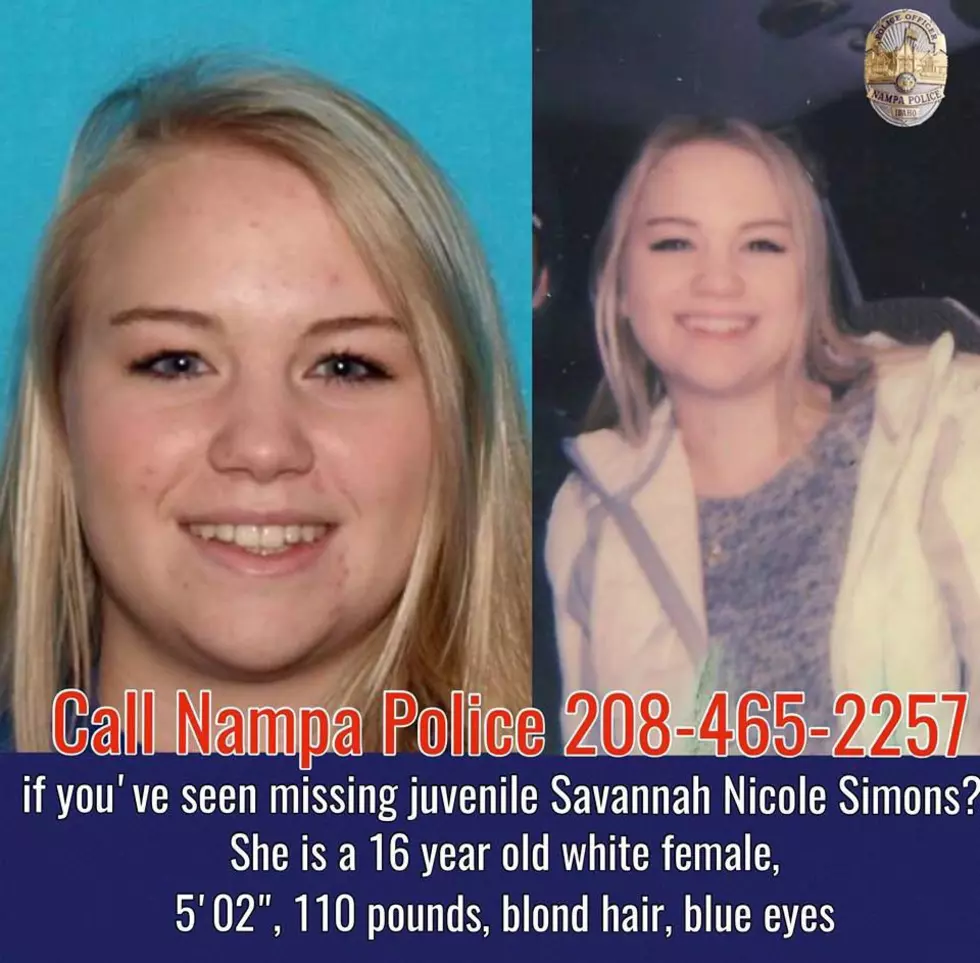Nampa Police Ask for Help Finding Missing Teen Girl