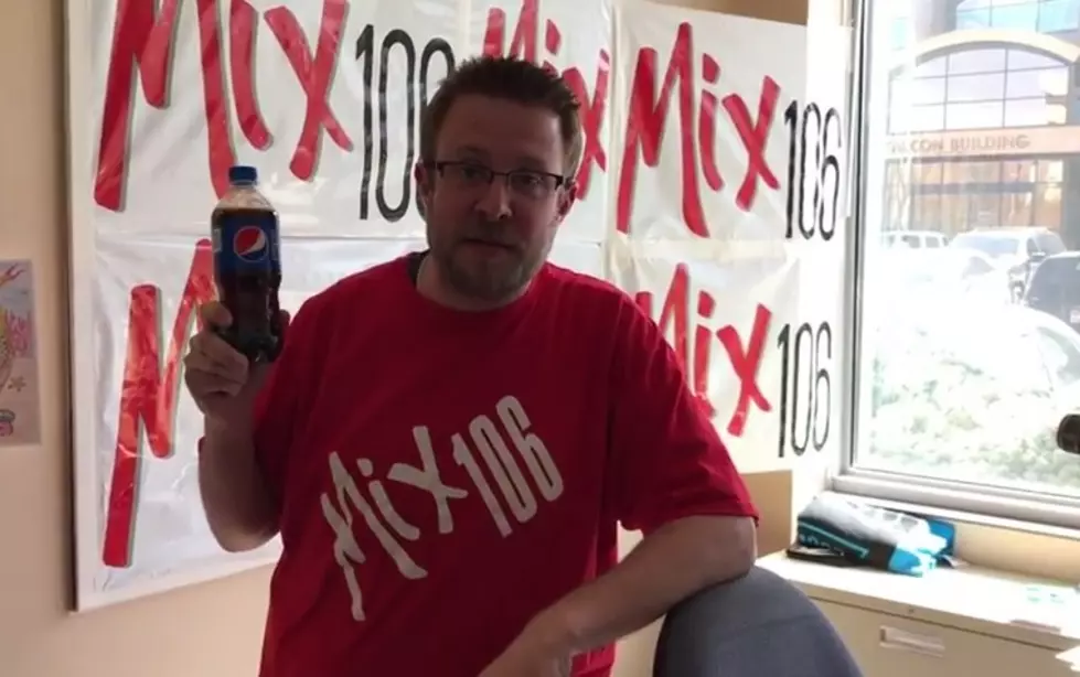 Jeff Tries Giving A Pepsi (And Peace) To Our Sister Station KISS FM