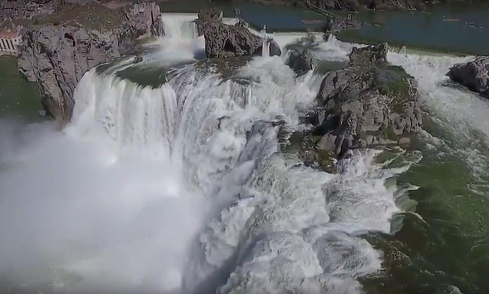 Awesome Weekend Road Trip: Shoshone Falls is Thundering Now!  [Video]