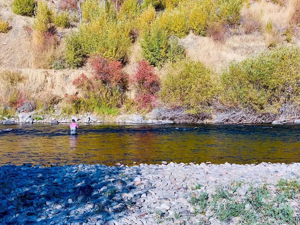 Beautiful Fall Day on the Water in Idaho