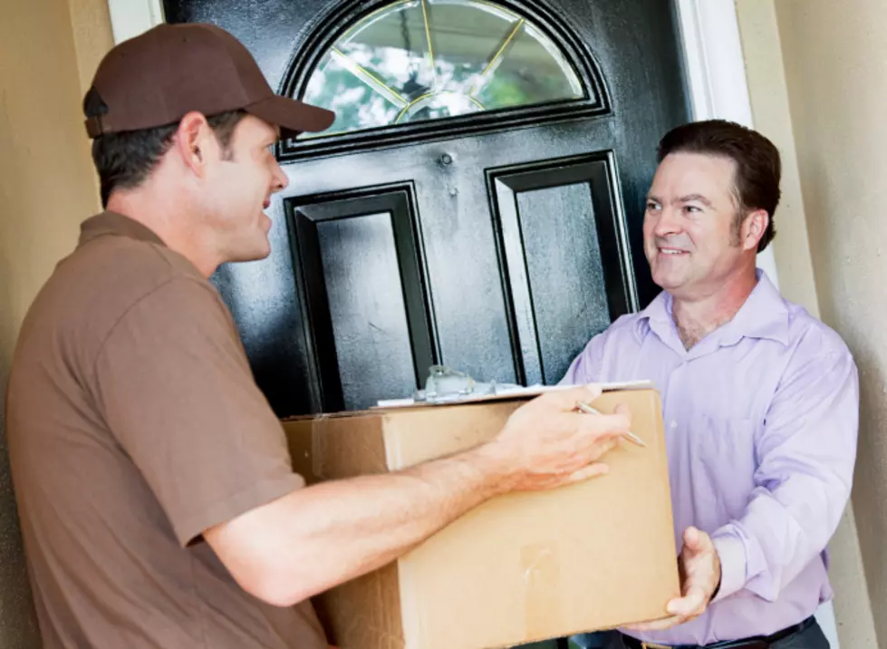 FedEx Guy Delivers A Little Extra